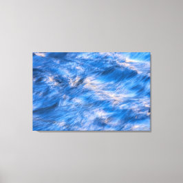 水流抽象芸術 キャンバスプリント