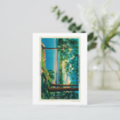 水浴コーブポイントアットレイク矢印 ポストカード (スタンド正面)