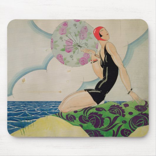水浴者、c.1925 マウスパッド (正面)