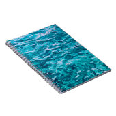 水海の海の質感自然 ノートブック (右側)