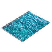 水海の海の質感自然 ノートブック (左側)