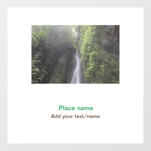 水海ビーチ写真追加ネーム文字場所夏 ウィンドウサイン (シート)