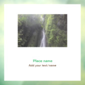 水海ビーチ写真追加ネーム文字場所夏 ウィンドウサイン (シート3)