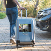 水海ビーチ写真追加ネーム文字場所夏 シール (スーツケースインサイチュ)