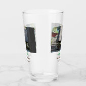 水海ビーチ写真追加ネーム文字場所夏 タンブラーグラス (右)