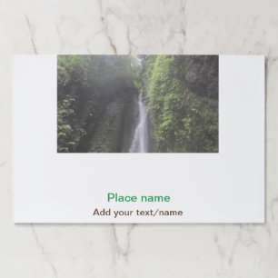 水海ビーチ写真追加ネーム文字場所夏 ペーパーパッド