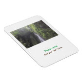 水海ビーチ写真追加ネーム文字場所夏 マグネット (右側)