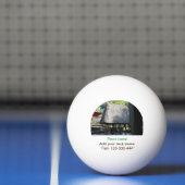 水海ビーチ写真追加ネーム文字場所夏 卓球ボール (ネット)