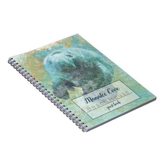 水海岸の芸術作品の中の優しいマネージャ ノートブック (右側)