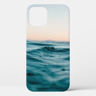 水海波ビーチ海自然 iPhone 12ケース