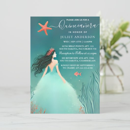 水海魚の海の下の生活キンセアニェラ 招待状 (スタンド正面)