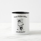 水浸しの最下のライダー-コーヒー・マグ マグカップ (中央)