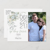 水淡い色の色ブルーバラ写真保存 ポストカード (正面/裏面)