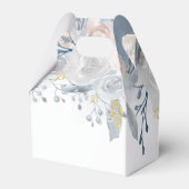 水淡い色の色結婚花 フェイバーボックス (裏面サイド)