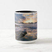 水溜の日没 マグカップ (中央)