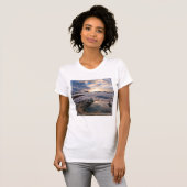 水溜の日没 Tシャツ (正面フル)