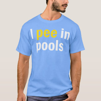 水溜りに寝ている Tシャツ