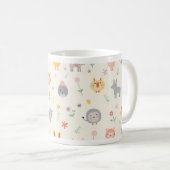 水溜り仲間のマグカップ コーヒーマグカップ (正面右)