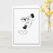 水溜ジャンパー カード (黄色い花)