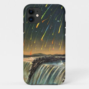 水滝にわたる火を雨が降ること iPhone 11 ケース