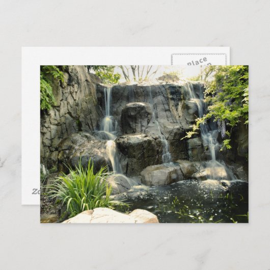 水滝 ポストカード (正面/裏面)