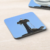 水滴で空まで噴水 コースター (左側)