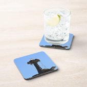 水滴で空まで噴水 コースター (右側)