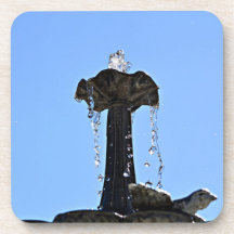水滴で空まで噴水