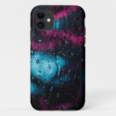 水滴のクローズアップ電話ケース。ケースメイトiP Case-Mate iPhoneケース (裏面)