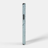 水滴のマクロショット iPhoneケース (右側面)
