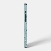 水滴のマクロショット iPhoneケース (左側面)