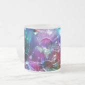 水滴のマグカップ フロストグラスマグカップ (正面左)