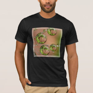 水滴の反射 Tシャツ