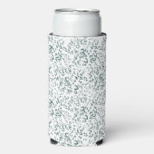 水滴の多い白い背景 スリム缶クーラー (Seltzer正面)