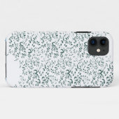 水滴の多い白い背景 Case-Mate iPhoneケース (裏面(横))