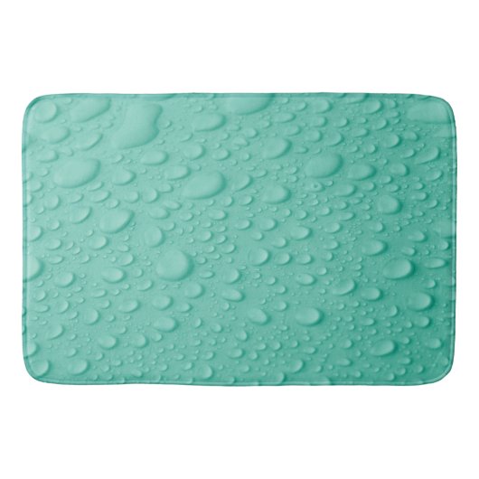 水滴の水浴用マット バスマット (正面)