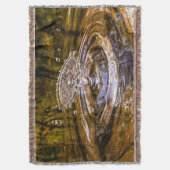 水滴の飛散 スローブランケット (正面縦)