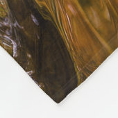 水滴の飛散 フリースブランケット (角)