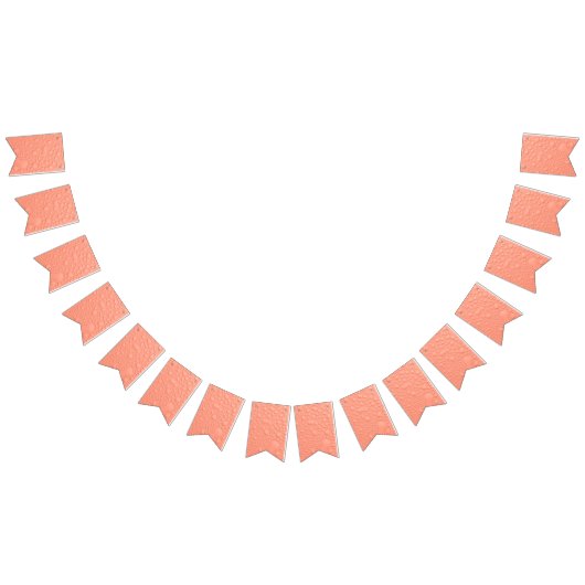 水滴を付けた桃色の背景 バンティングフラッグ (全)