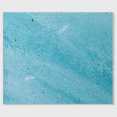 水滴を含む茶色の砂 ラッピングペーパー (フラット)