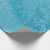 水滴を含む茶色の砂 ラッピングペーパー (角)