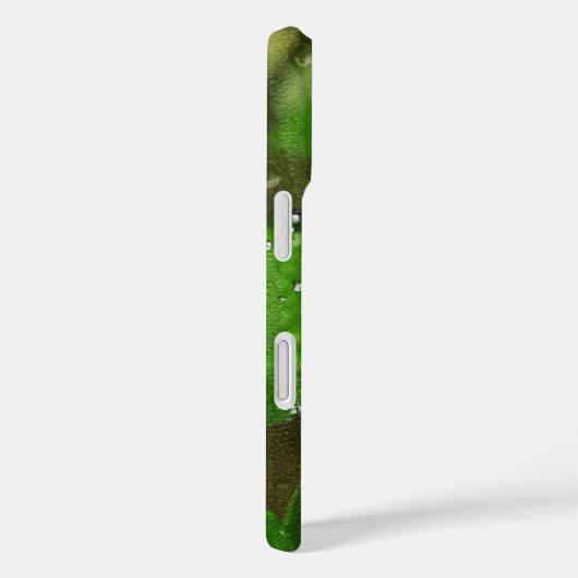 水滴を持つアイルランドのシャムロック Case-Mate iPhoneケース (裏面 / 右)