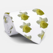 水滴を滴らせる水仙のネクタイ ネクタイ (ロール)