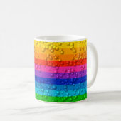 水滴カラフルカラーホイール コーヒーマグカップ (正面右)