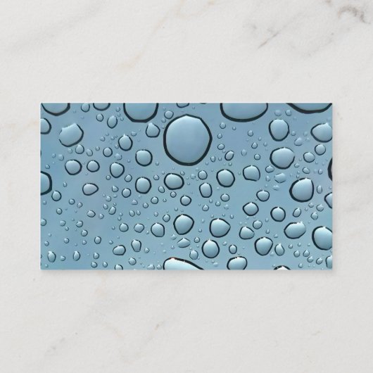 水滴クール配管設備 名刺 (裏面)