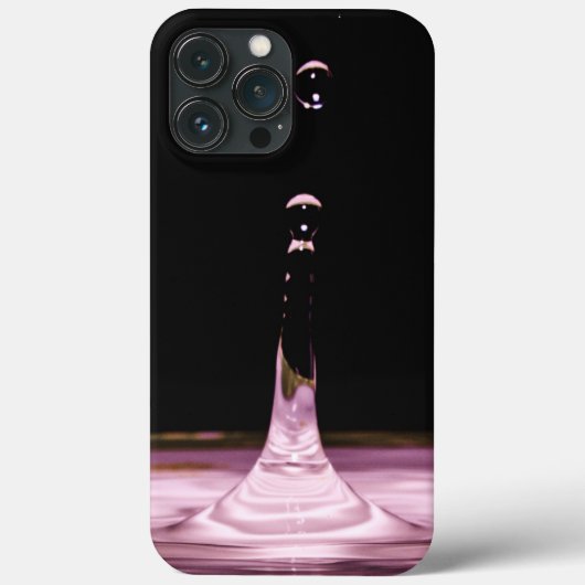 水滴スプラッシュプリント Case-Mate iPhoneケース (裏面)