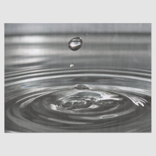 水滴ティッシュペーパー 薄葉紙 (正面)