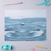 水滴ティッシュペーパー 薄葉紙 (クラフト)