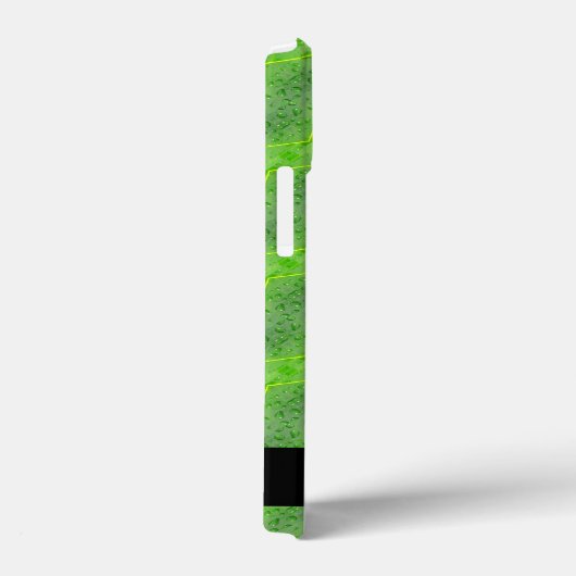 水滴パター葉ンによるカスタマイズ可能な名前のパターン Case-Mate iPhoneケース (裏面 / 右)