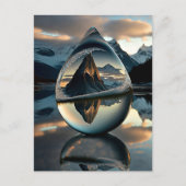 水滴凍っていはがき シーズンポストカード (正面)